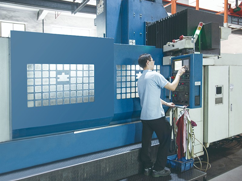 非標模胚加工車間